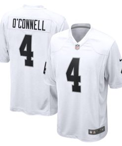 Aidan O'Connell Las Vegas Raiders Nike  Game Jersey -  White/Black