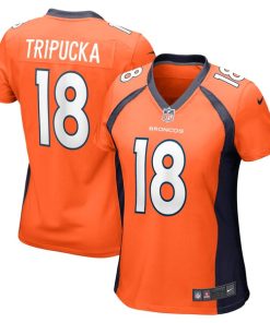 Frank Tripucka Denver Broncos Nike Women's Retired Player Jersey - Orange
