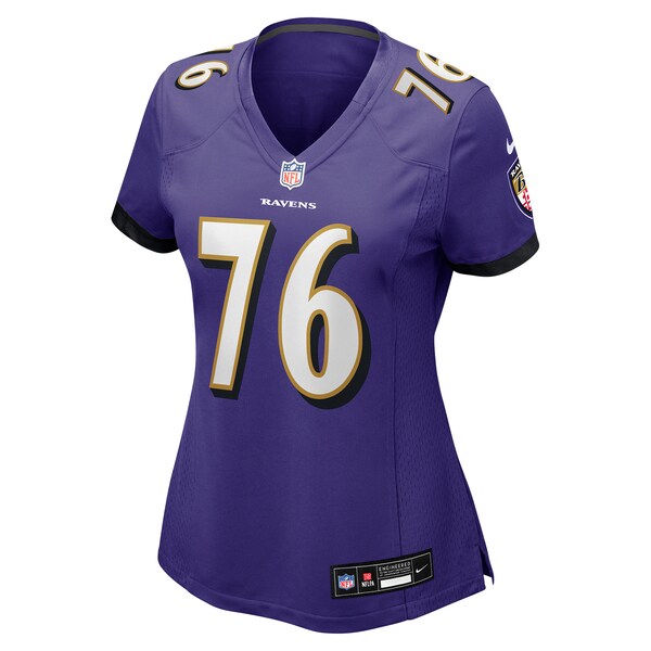 Kenyon Green Baltimore Ravens Nike Women's Team Game Jersey - Purple - Image 2