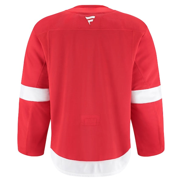 Detroit Red Wings Home Authentic Pro Jersey - Red - Image 3