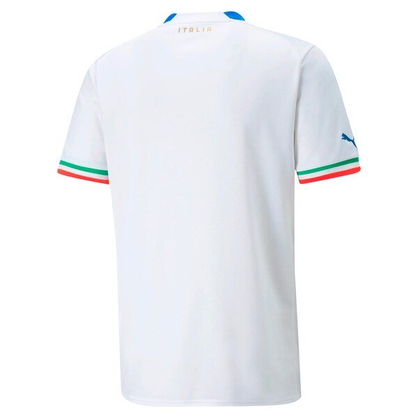 Italy National Team Puma Youth 2022/23 Away Replica Jersey - White - Image 2