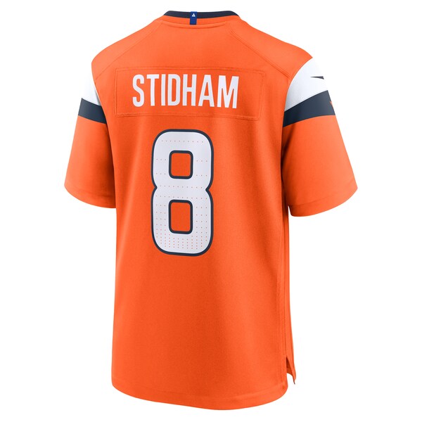 Jarrett Stidham Denver Broncos Nike Team Game Jersey - Orange - Image 4