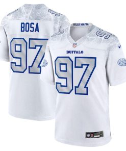 Joey Bosa Buffalo Bills Nike 2025 Rivalries Collection Game Jersey - White