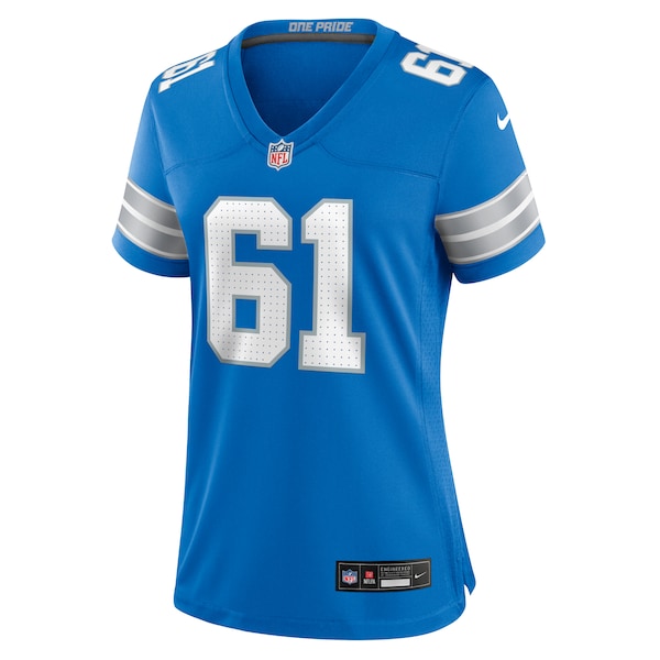 David Bada Detroit Lions Nike Women's Team Game Jersey - Blue - Image 3