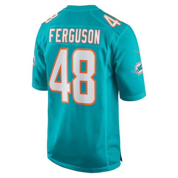 Blake Ferguson Miami Dolphins Nike Game Jersey - Aqua - Image 3