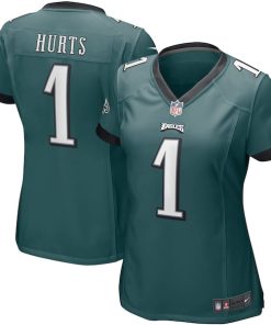 Jalen Hurts Philadelphia Eagles Nike Women's Team Game Jersey - Midnight Green