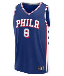 Alternative view of Paul George Philadelphia 76ers  Youth Fast Break Replica Player Jersey - Icon Edition - Royal