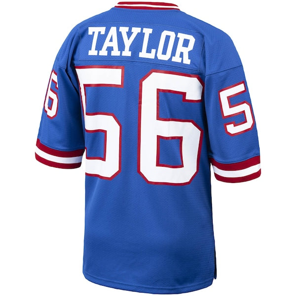 Lawrence Taylor New York Giants 1986 Authentic Throwback Retired Player Jersey - Royal - Image 3