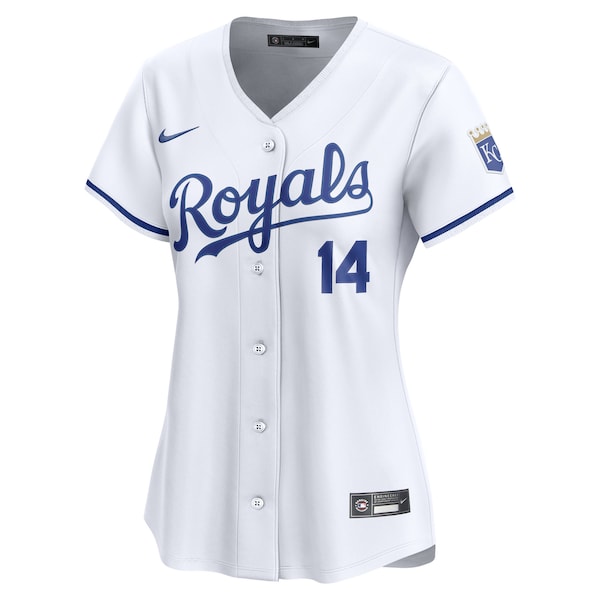 Jac Caglianone Kansas City Royals Nike Women's Home Limited Player Jersey - White - Image 3