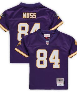 Randy Moss Minnesota Vikings Male Preschool 1998 Retired Legacy Jersey - Purple