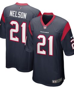 Steven Nelson Houston Texans Nike Game Player Jersey - Navy