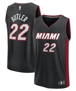Jimmy Butler Miami Heat  Youth Fast Break Replica Player Jersey - Icon Edition - Black
