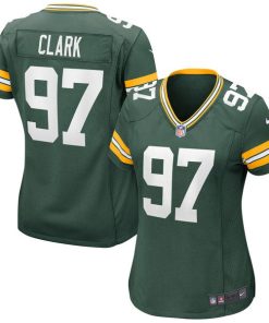 Kenny Clark Green Bay Packers Nike Women's Game Jersey - Green