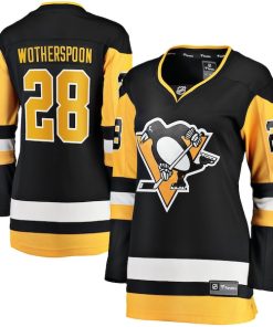 Parker Wotherspoon Pittsburgh Penguins  Women's Home Breakaway Jersey - Black