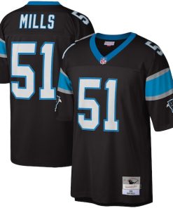 Sam Mills Carolina Panthers Legacy Replica Jersey - Black