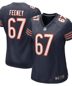Dan Feeney Chicago Bears Nike Women's Team Game Jersey -  Navy