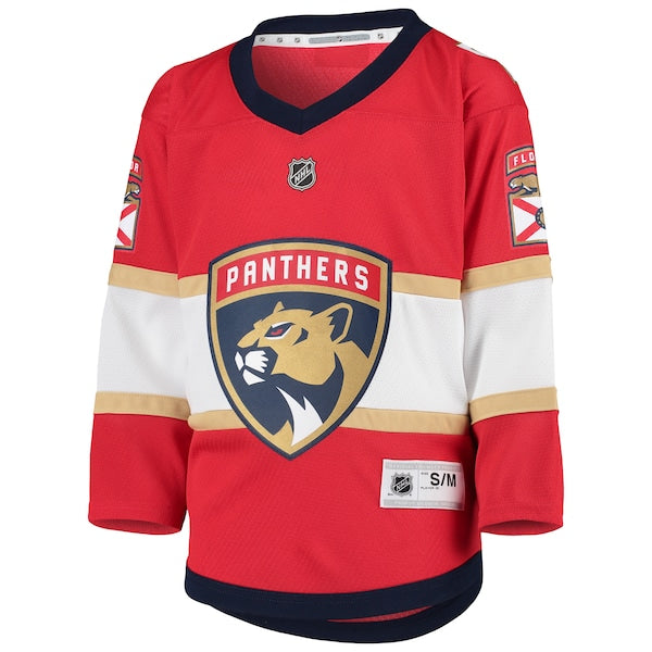 Aaron Ekblad Florida Panthers Youth Home Replica Player Jersey - Red - Image 2