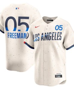 Freddie Freeman Los Angeles Dodgers Nike 2024 City Connect Limited Player Jersey - Cream