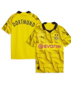 Borussia Dortmund Puma Youth 2023/24 Third Replica Jersey - Yellow