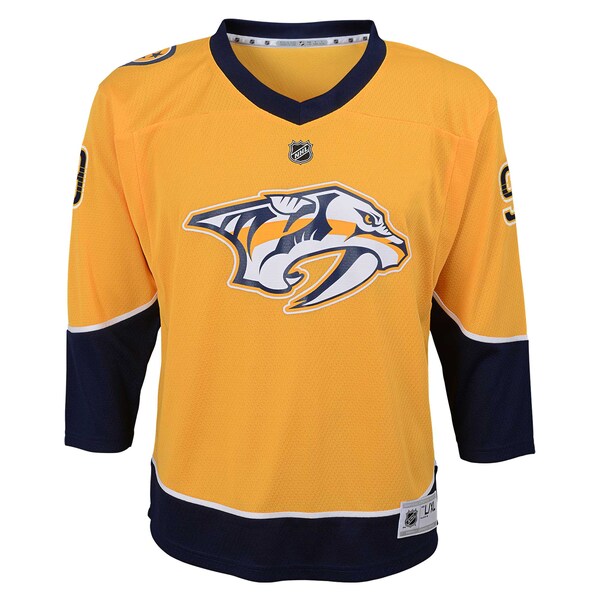 Filip Forsberg Nashville Predators Youth Home Replica Player Jersey - Gold - Image 3