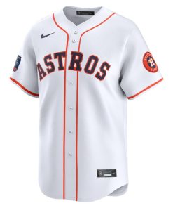 Alternative view of Houston Astros Nike 2024 MLB World Tour Mexico City Series Home Limited Jersey?¨C White