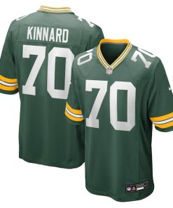 Darian Kinnard Green Bay Packers Nike Team Game Jersey -  Green