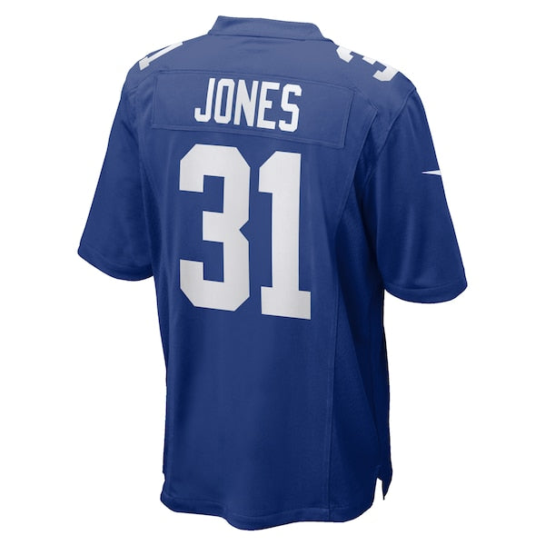 Nic Jones New York Giants Nike Team Game Jersey - Royal - Image 5