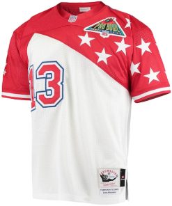Alternative view of Dan Marino AFC 1994 Pro Bowl Authentic Jersey - White/Red