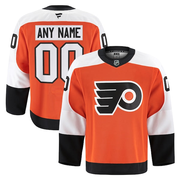 Philadelphia Flyers Home Authentic Pro Custom Jersey - Orange