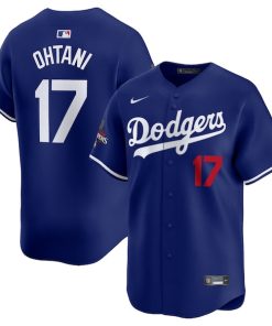 Shohei Ohtani Los Angeles Dodgers Nike 2024 World Series Champions Alternate Limited Player Jersey - Royal