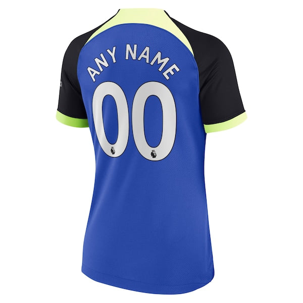 Tottenham Hotspur Nike Women's 2022/23 Away Breathe Stadium Replica Custom Jersey - Blue - Image 3