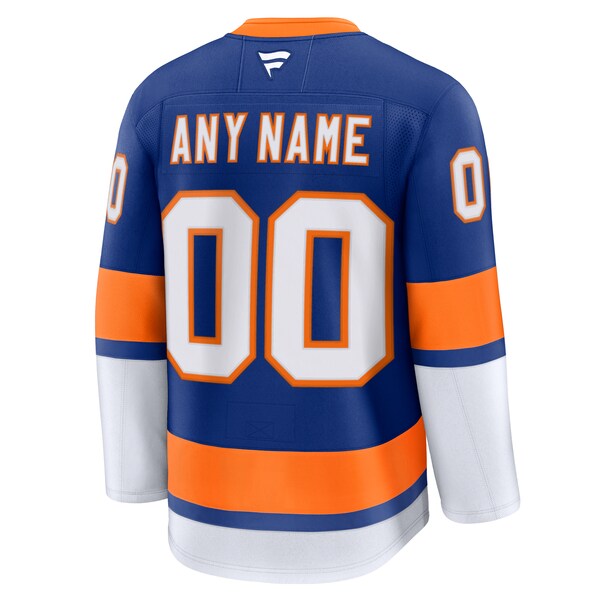 New York Islanders Home Premium Custom Jersey - Royal/White - Image 4