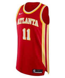 Alternative view of Trae Young Atlanta Hawks Nike Authentic Jersey - Association Edition - Red