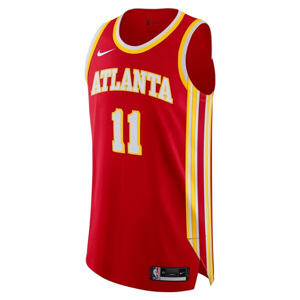 Trae Young Atlanta Hawks Nike Authentic Jersey - Association Edition - Red - Image 2