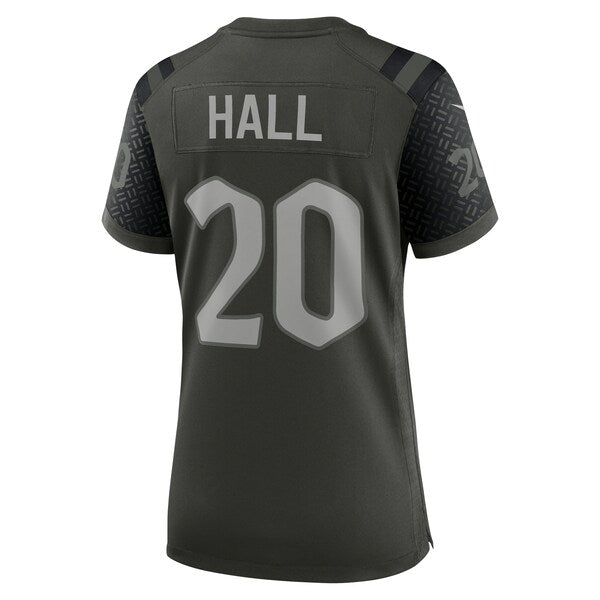 Breece Hall New York Jets Nike Women's 2025 Rivalries Collection Game Jersey - Gotham Green - Image 3