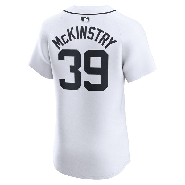 Zach McKinstry Detroit Tigers Nike Home Elite Player Jersey - White - Image 3