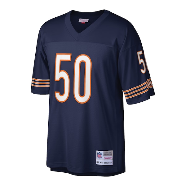 Mike Singletary Chicago Bears Retired Player Legacy Replica Jersey - Navy - Image 3