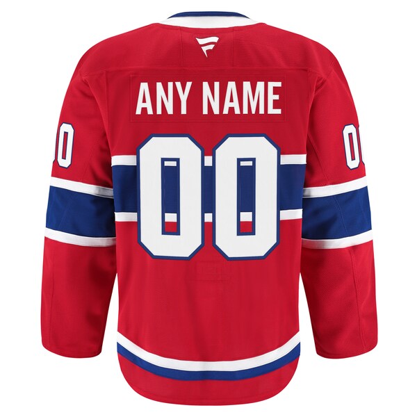 Montreal Canadiens Home Authentic Pro Custom Jersey - Red - Image 3