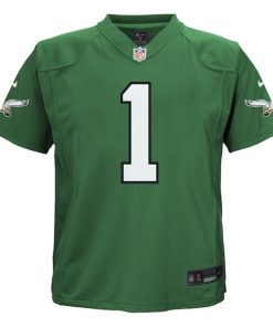 Alternative view of Jalen Hurts Philadelphia Eagles Nike Preschool Game Jersey - Kelly Green