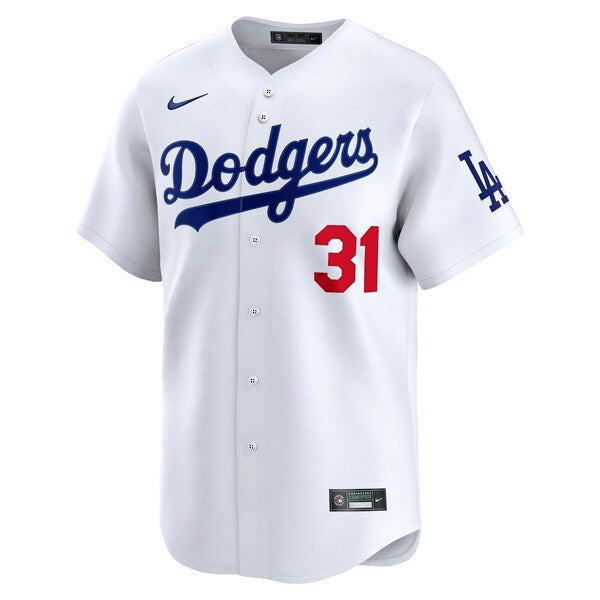 Tyler Glasnow Los Angeles Dodgers Nike Home Limited Player Jersey - White - Image 2