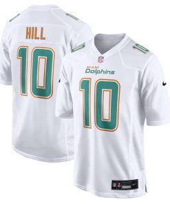 Tyreek Hill Miami Dolphins Nike Fashion Game Jersey - White