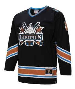 Alternative view of Alexander Ovechkin Washington Capitals  2005/06 Power Play Jersey - Black