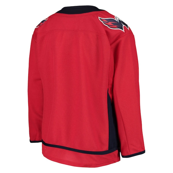 Washington Capitals Youth Home Premier Team Jersey - Red - Image 3