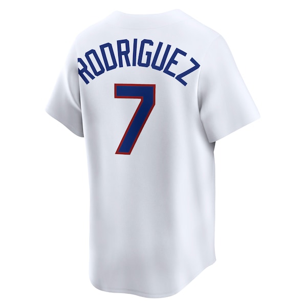 Ivan Rodriguez Texas Rangers Nike Throwback Cooperstown Collection Limited Jersey - White - Image 3