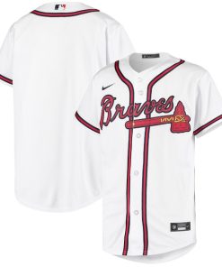Atlanta Braves Nike Youth Home Replica Team Jersey - White