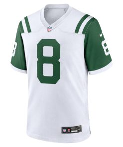 Alternative view of Aaron Rodgers New York Jets Nike Classic Alternate Game Jersey - White