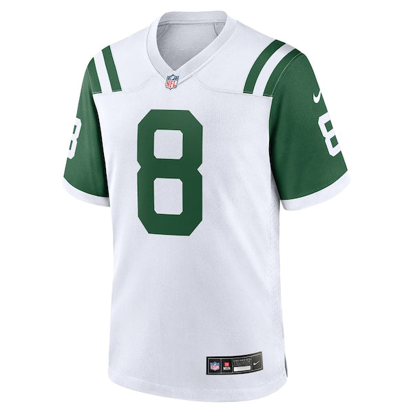 Aaron Rodgers New York Jets Nike Classic Alternate Game Jersey - White - Image 2