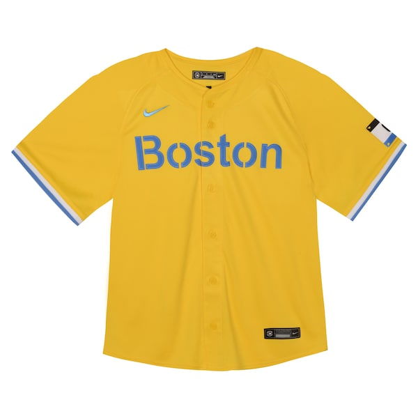 Boston Red Sox Nike Toddler City Connect Limited Jersey - Gold - Image 2