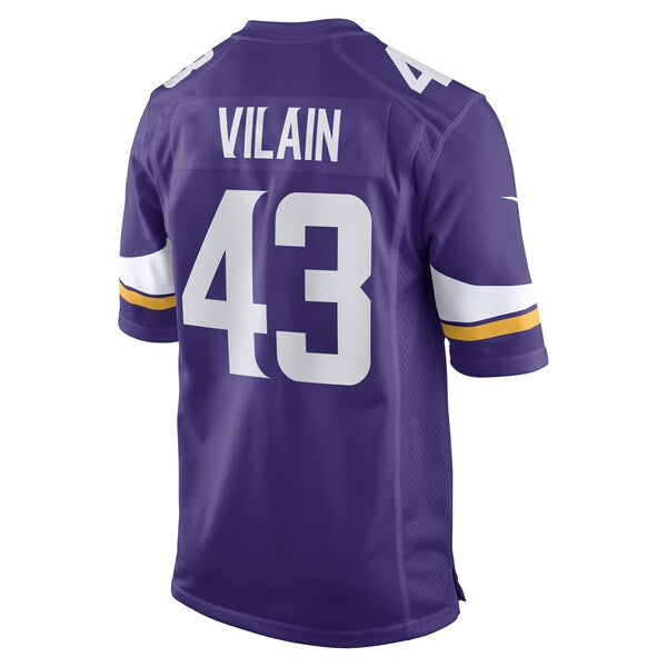 Luiji Vilain Minnesota Vikings Nike Game Player Jersey - Purple - Image 3