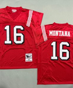 Joe Montana San Francisco 49ers Authentic Throwback Retired Player Jersey